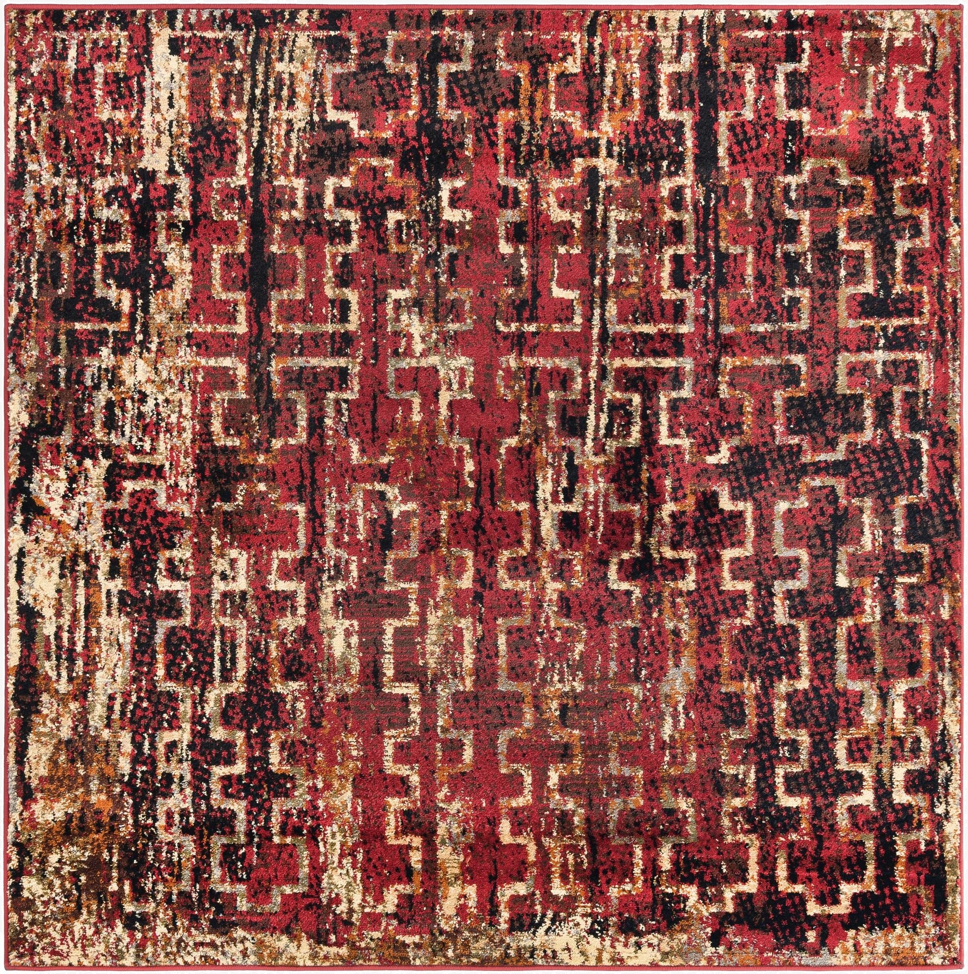  5' 3 x 5' 3 Saturn Square Rug