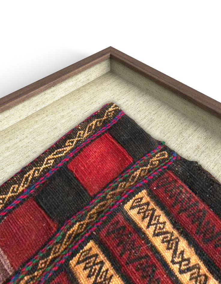 Detail image of  1' 8 x 2' 4 Textile Wall Art Square Rug