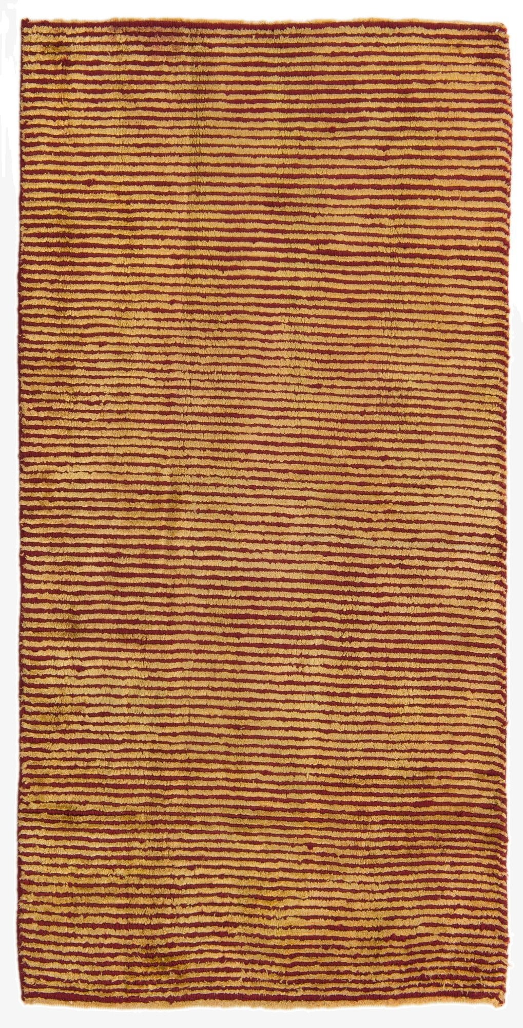  2' 4 x 4' 8  Hand Knotted Nepal Runner Rug