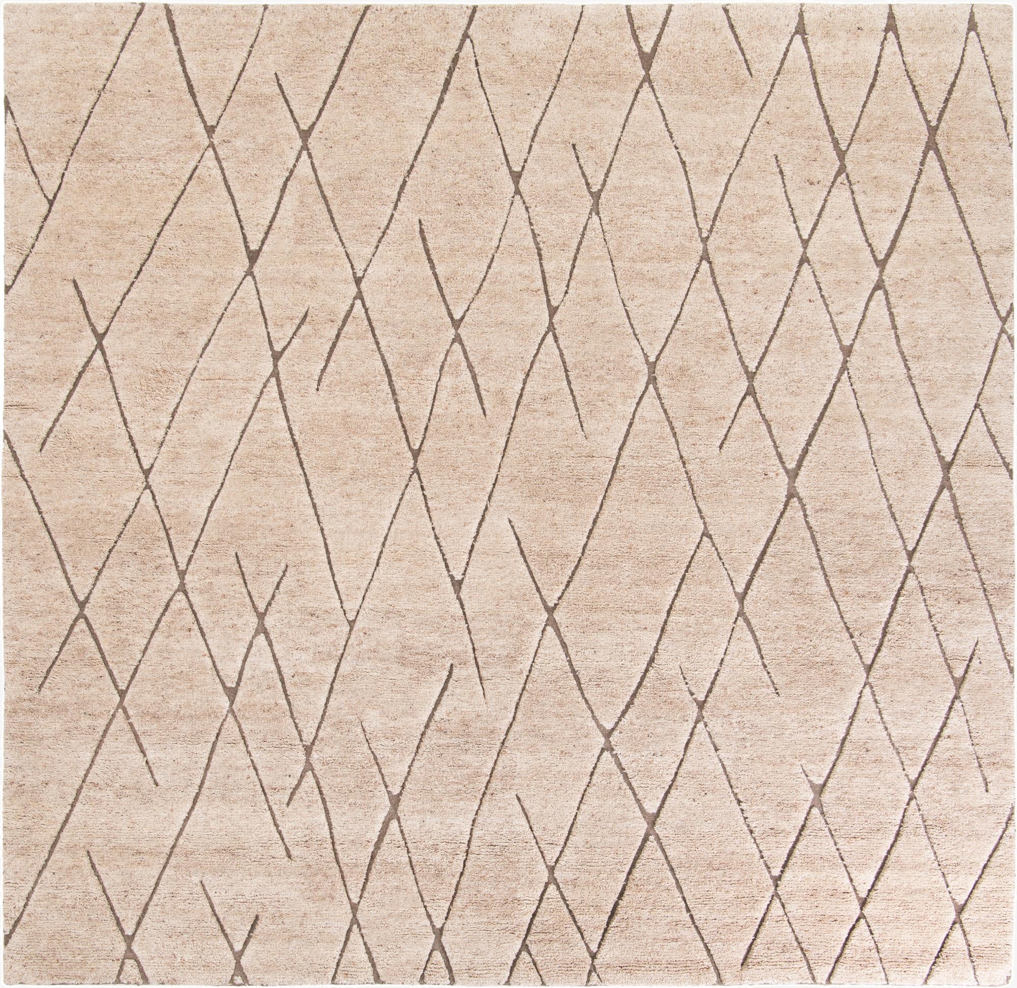  10' x 10' Atlas Moroccan Wool Square Rug