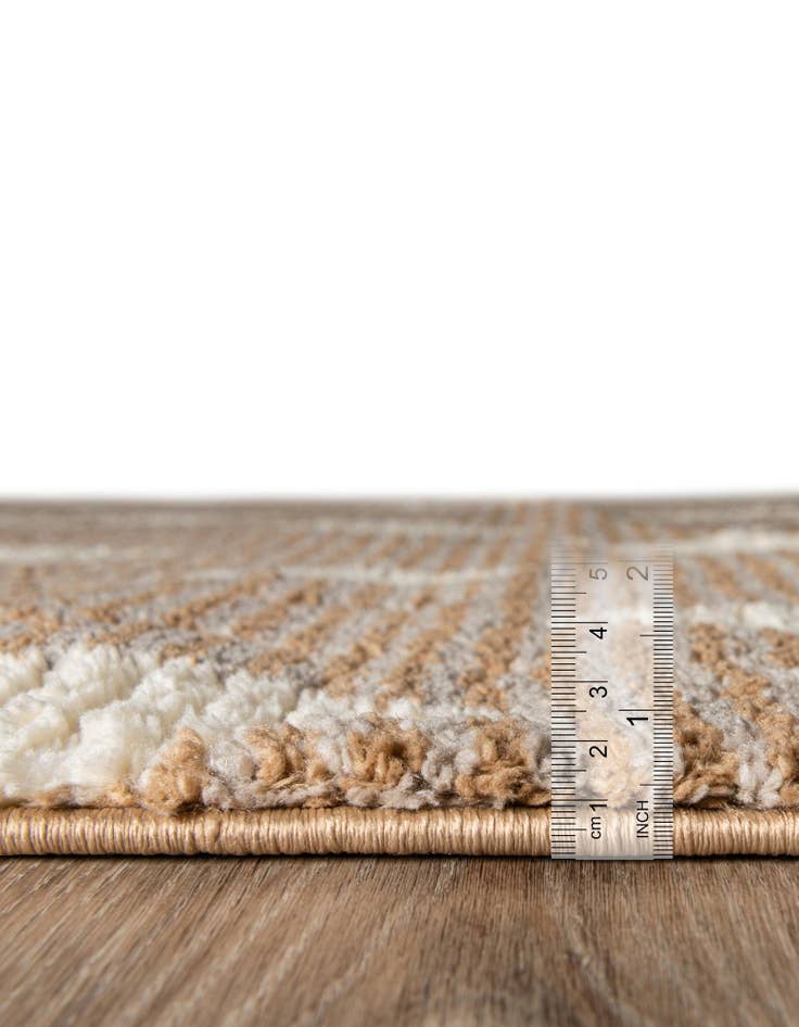 Detail image of  2' x 6' Sepia Runner Rug