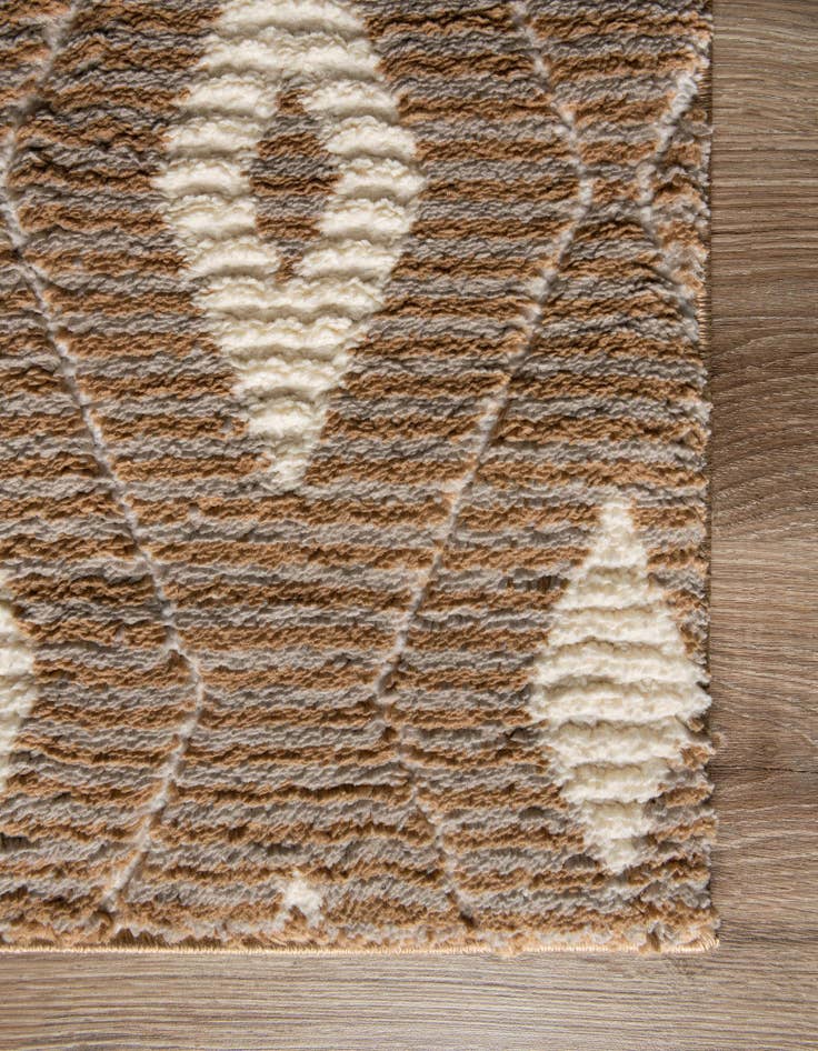 Detail image of  2' x 6' Sepia Runner Rug