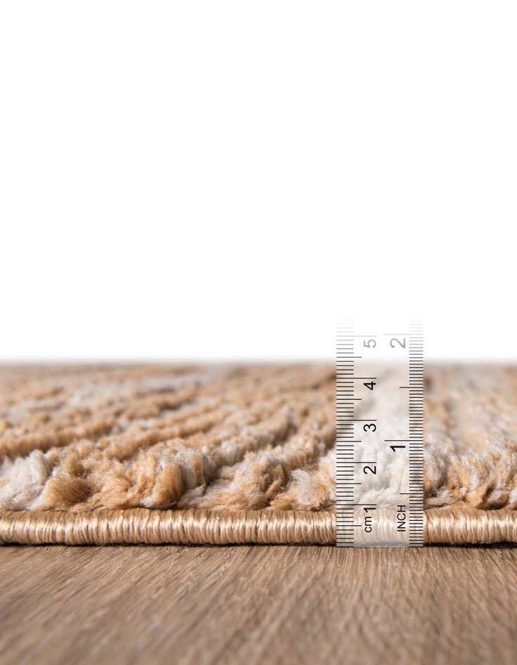 Detail image of  2' x 6' Sepia Runner Rug