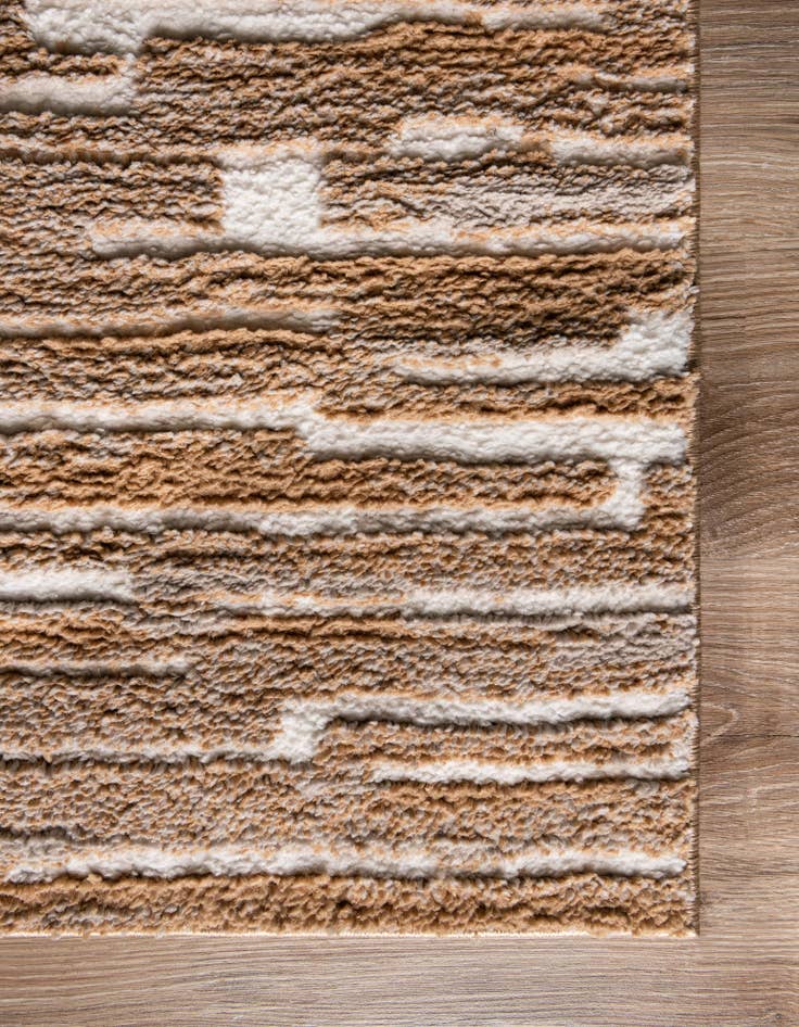 Detail image of  2' x 6' Sepia Runner Rug