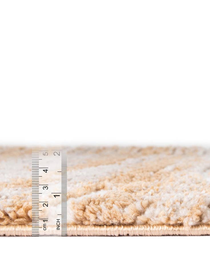 Detail image of  2' 7 x 10' Sepia Runner Rug