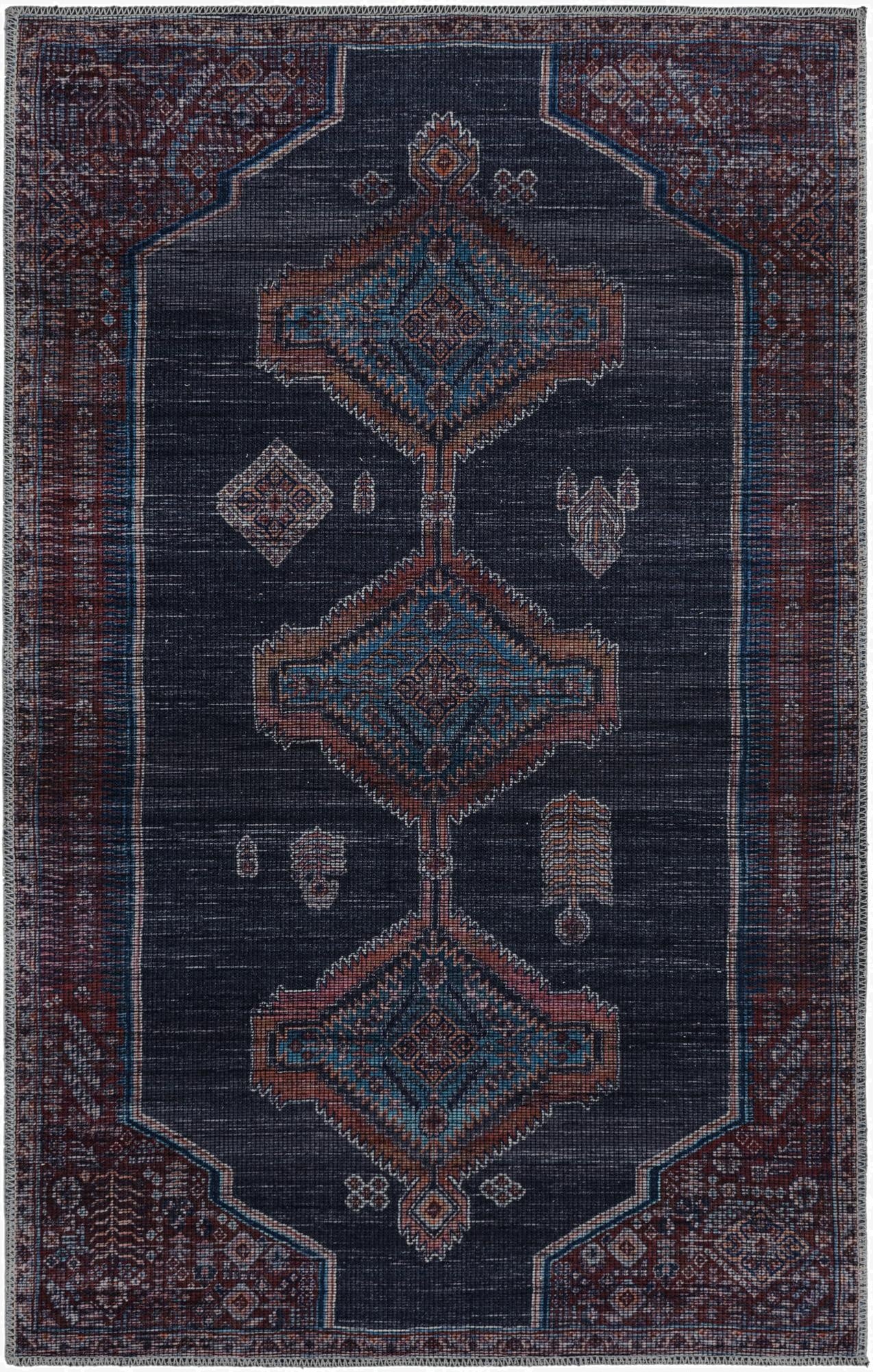  3' 3 x 5' 3  Washable Sisu Rug