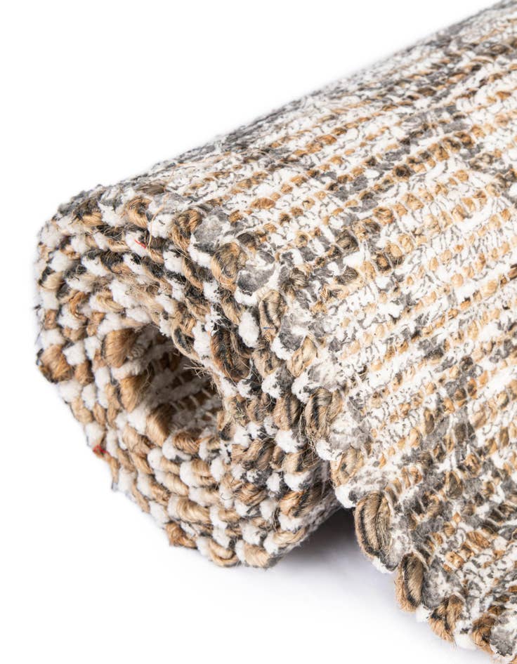 Detail image of  7' 10 x 7' 10 Chenille Jute Square Rug