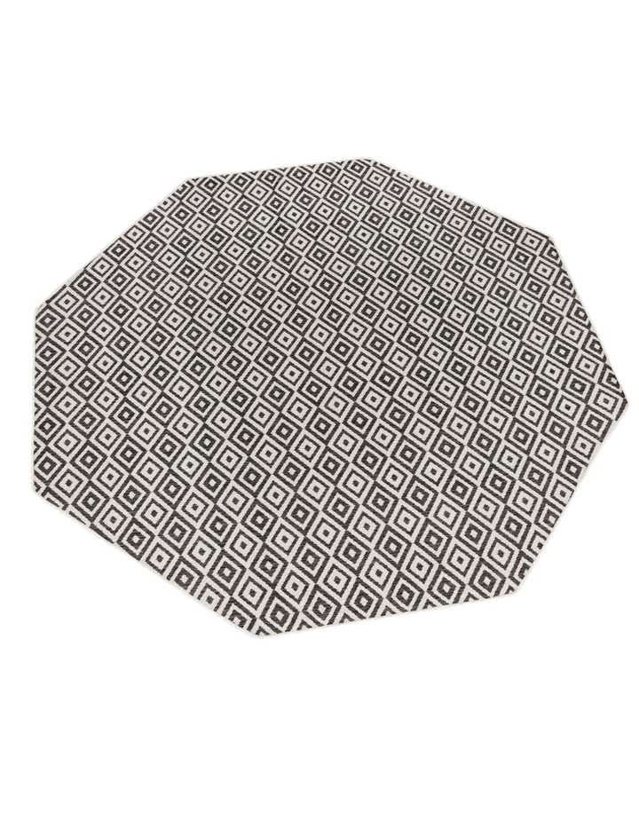 Charcoal Gray 7' 10 x 7' 10 Jill Zarin Costa Rica Indoor / Outdoor ...