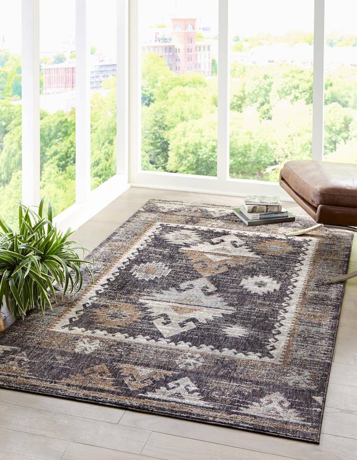 Detail image of  7' 10 x 10' Eco Southwestern Rug