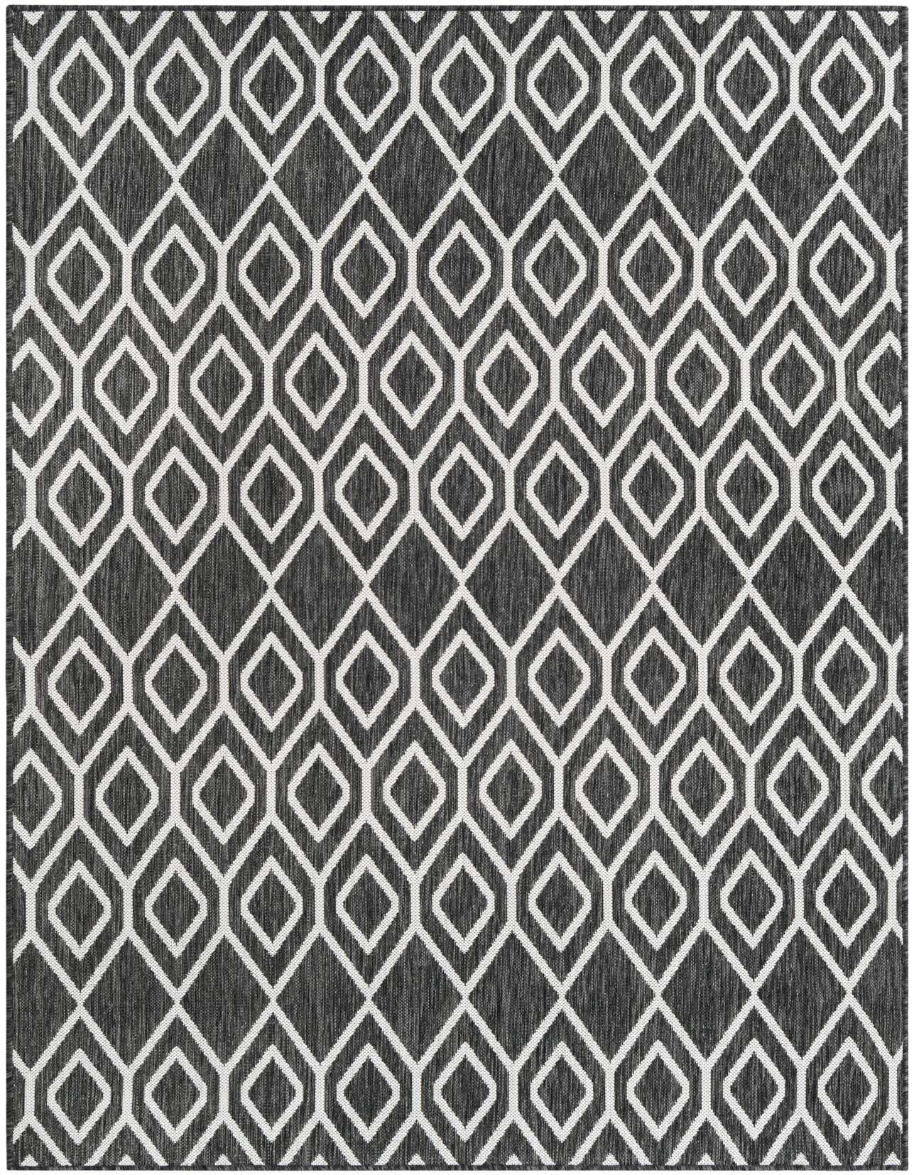 Primary image  Custom Charcoal Gray  Washable Jill Zarin Indoor / Outdoor Rug