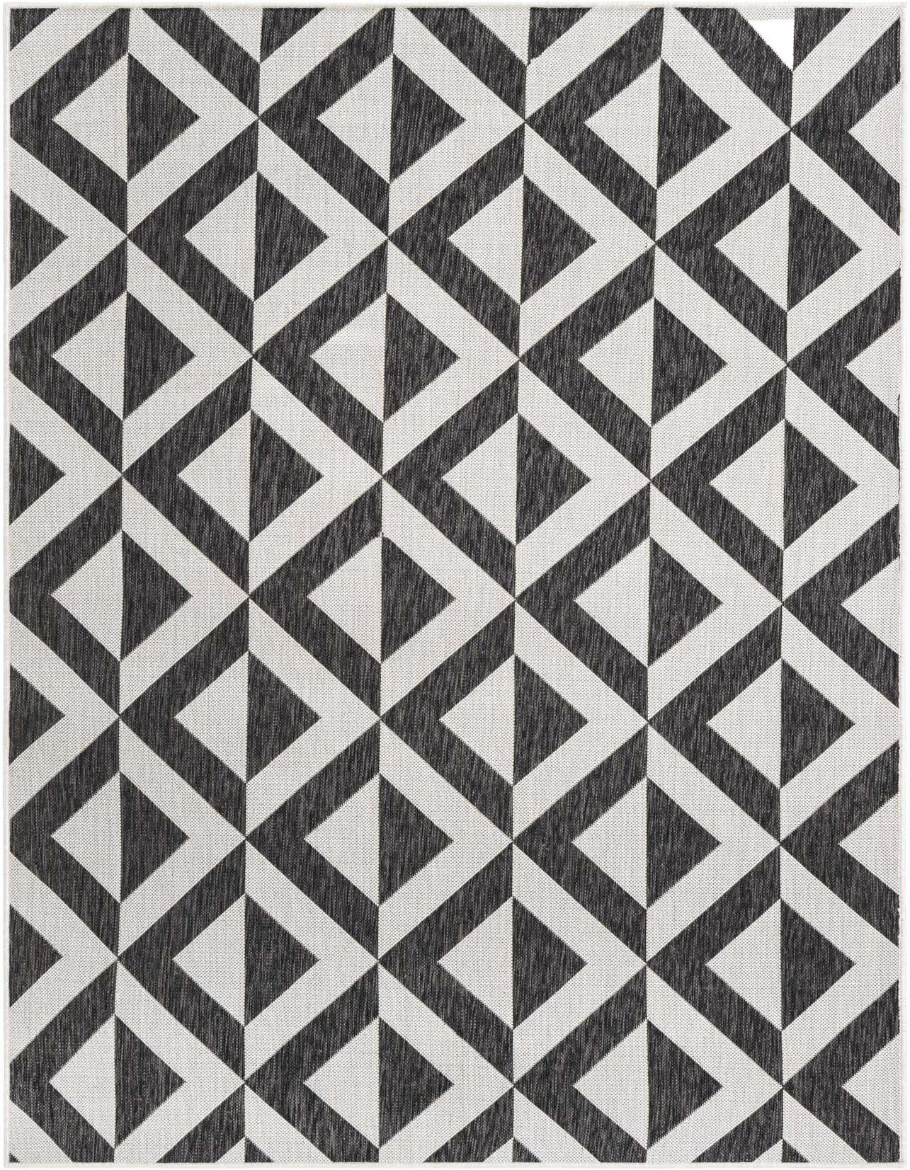 Primary image  Custom Charcoal Gray  Washable Jill Zarin Indoor / Outdoor Rug