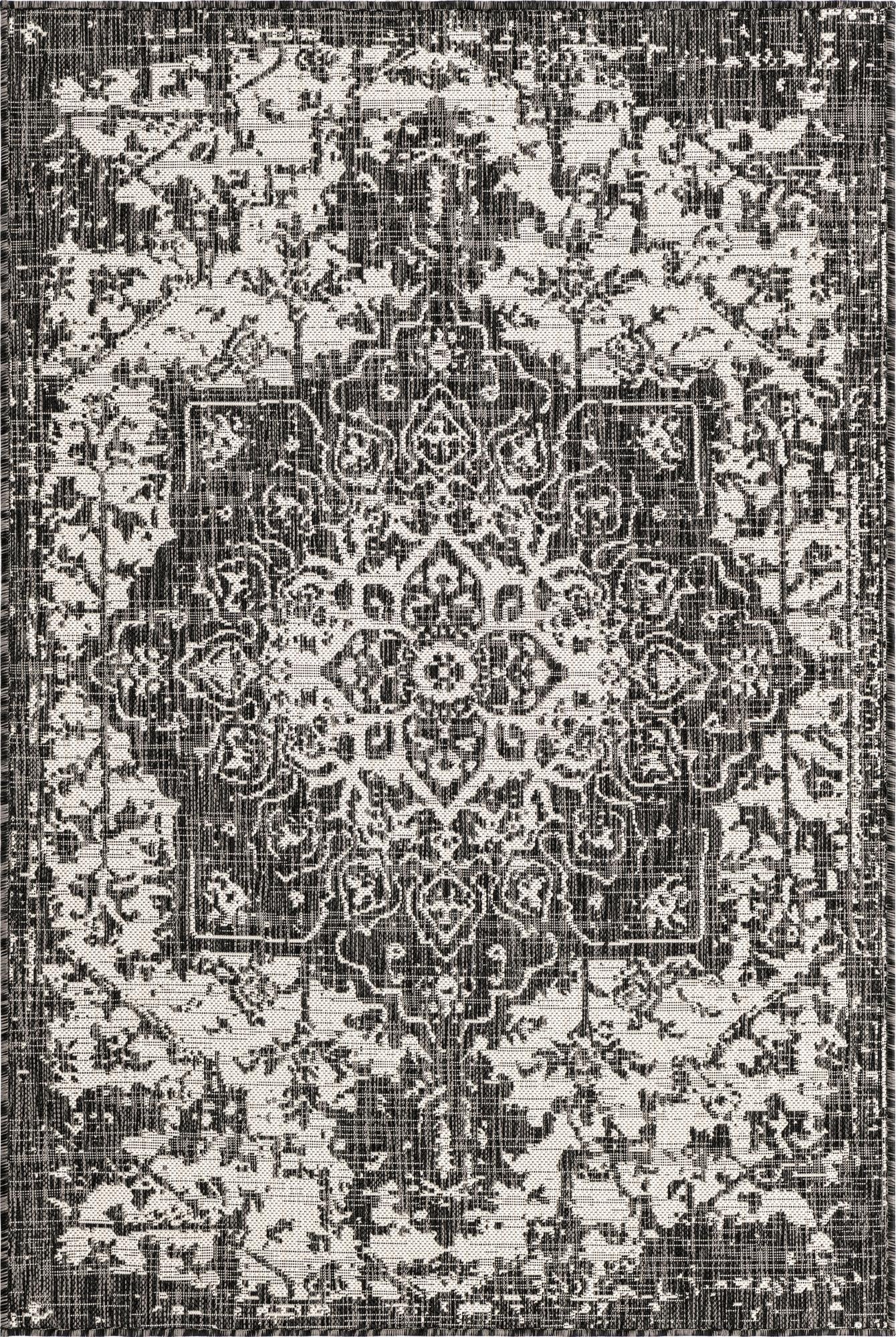  4' x 6'  Washable Jill Zarin Dubai Indoor / Outdoor Rug