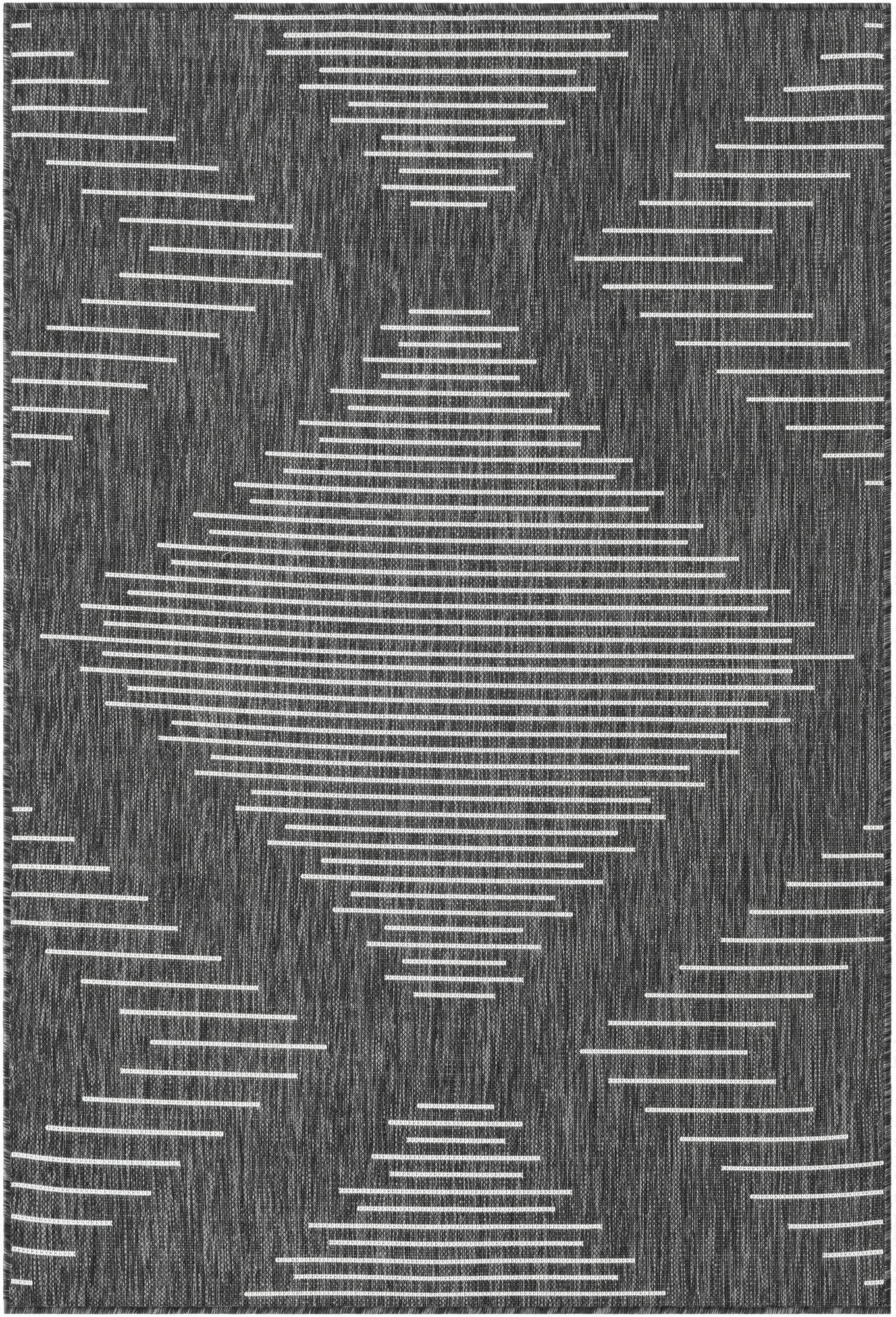  4' x 6'  Washable Modern Indoor / Outdoor Rug