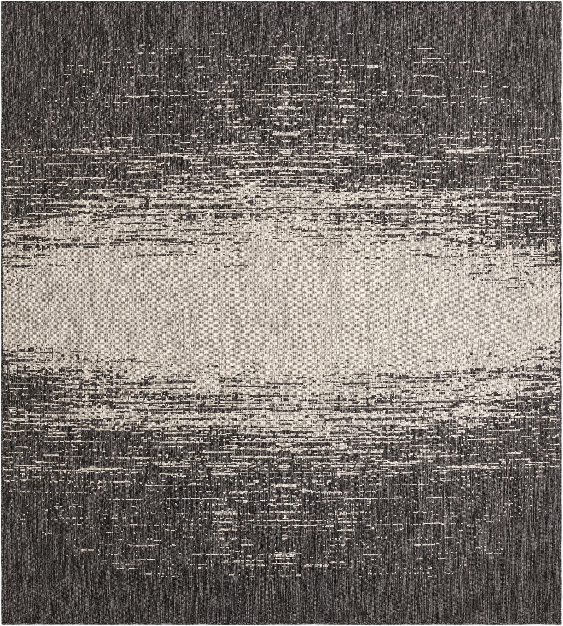  10' 3 x 11' 5  Washable Modern Indoor / Outdoor Rug