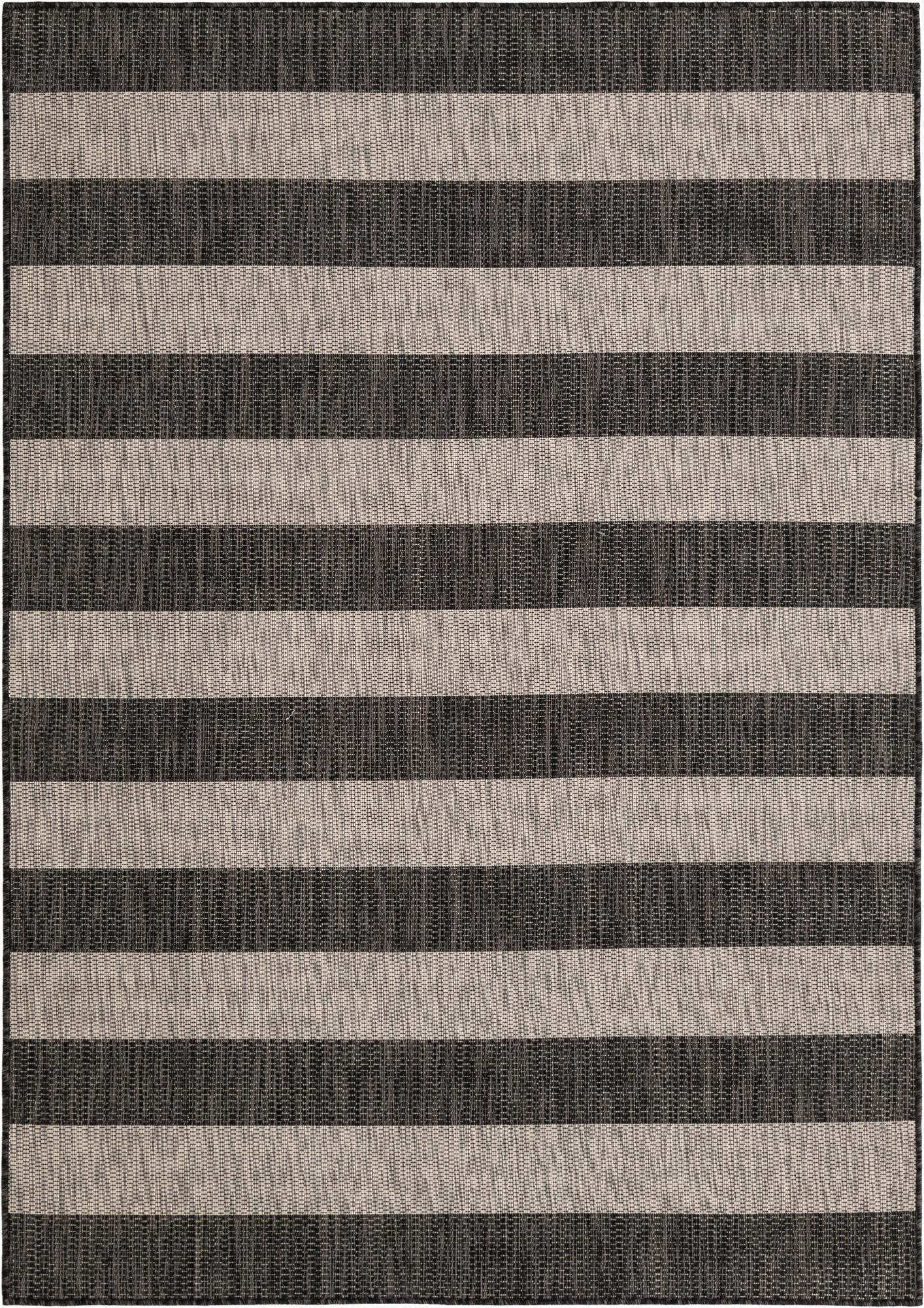  5' x 7'  Washable Ribbon Indoor / Outdoor Rug
