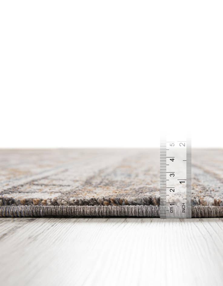 Detail image of  7' x 7' Eco Southwestern Round Rug