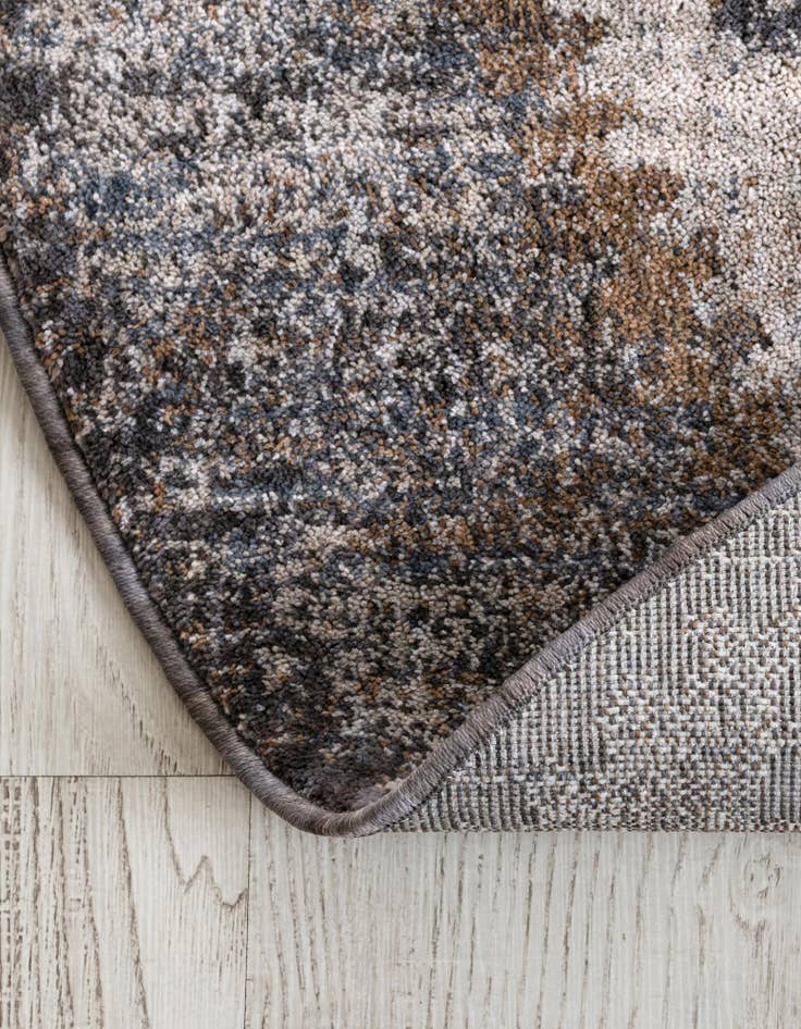 Detail image of  7' x 7' Eco Southwestern Round Rug