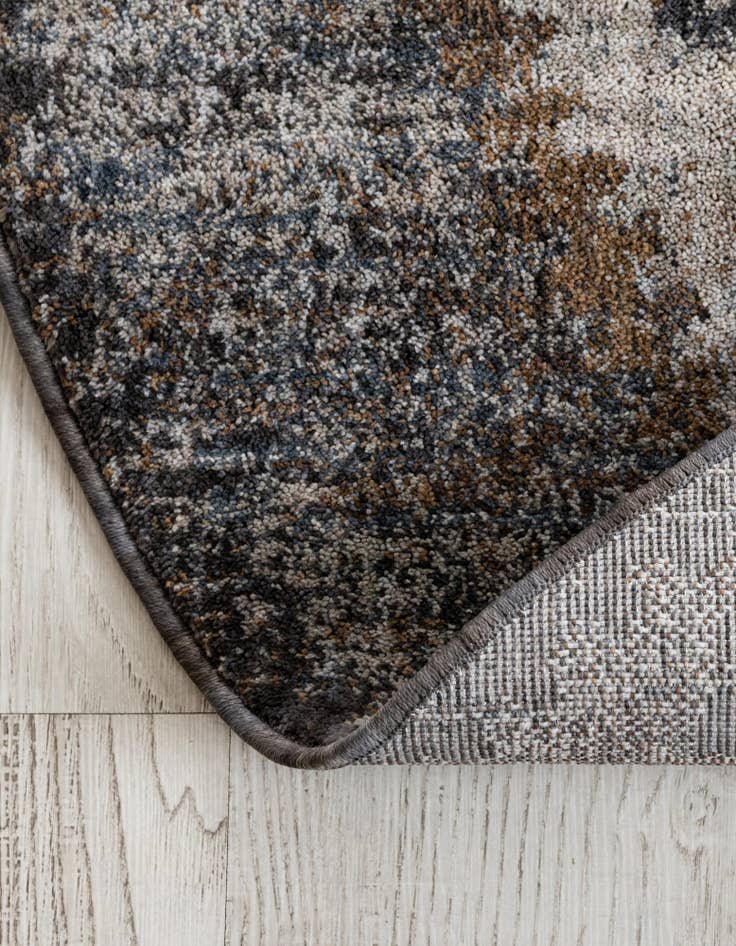 Detail image of  7' x 7' Eco Southwestern Round Rug