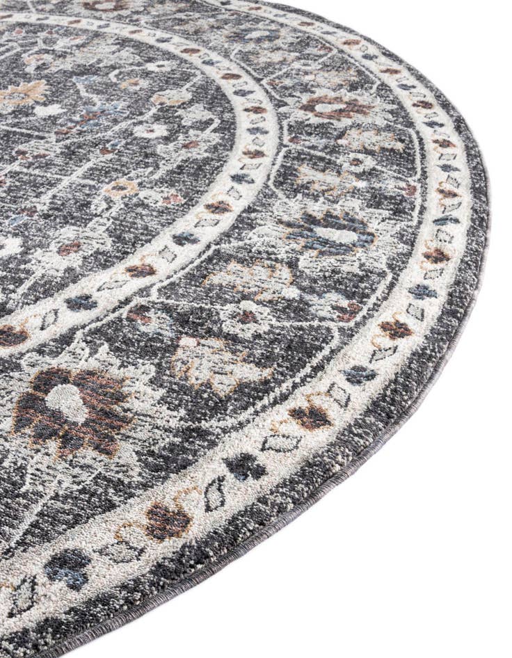Detail image of  3' 3 x 3' 3 Eco Traditional Round Rug