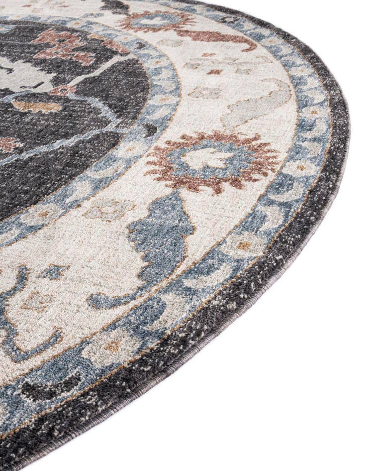 Detail image of  3' 3 x 3' 3 Eco Traditional Round Rug