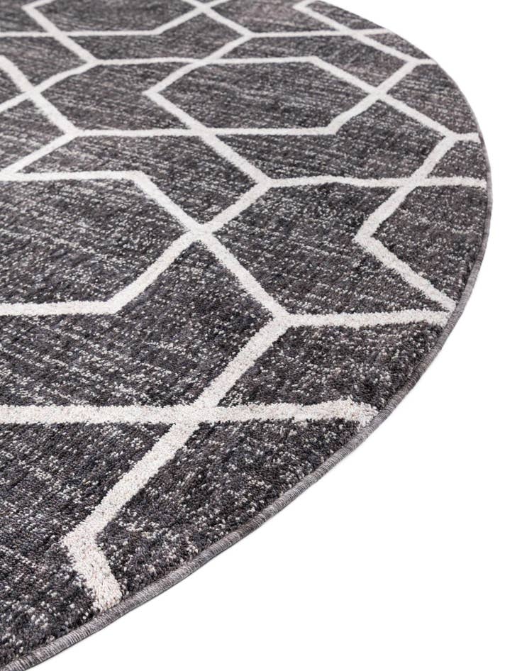 Detail image of  7' x 7' Eco Trellis Round Rug