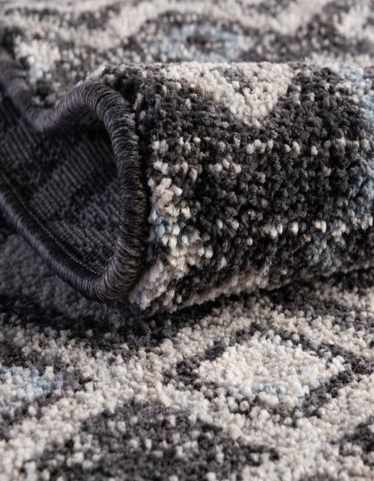 Detail image of  3' 3 x 3' 3 Eco Trellis Round Rug