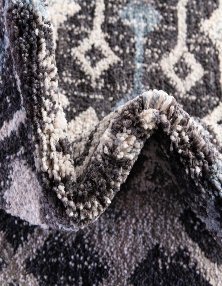 Detail image of  3' 3 x 3' 3 Eco Trellis Round Rug