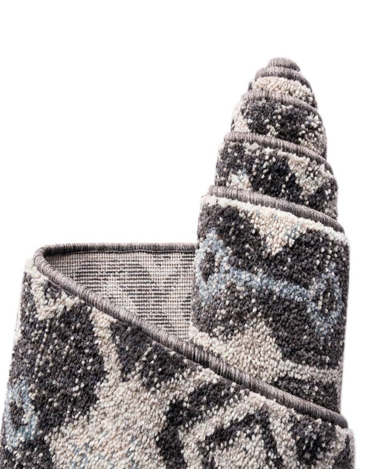 Detail image of  3' 3 x 3' 3 Eco Trellis Round Rug