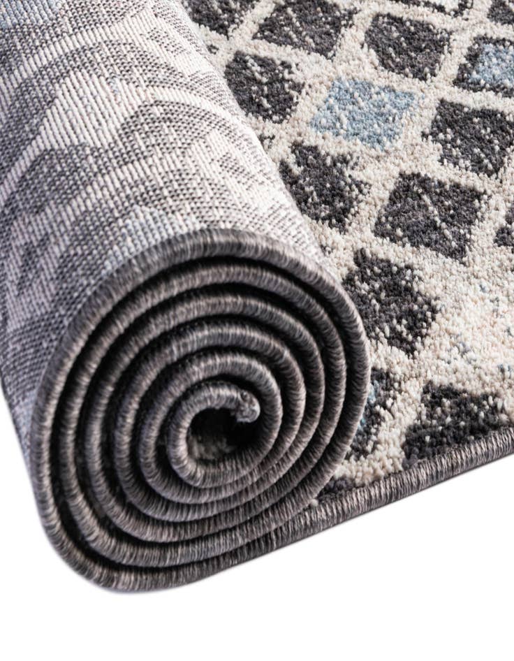 Detail image of  3' 3 x 3' 3 Eco Trellis Round Rug