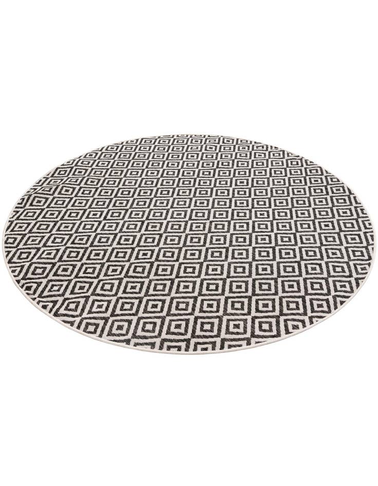 Detail image of  6' 7 x 6' 7  Washable Jill Zarin Costa Rica Indoor / Outdoor Round Rug