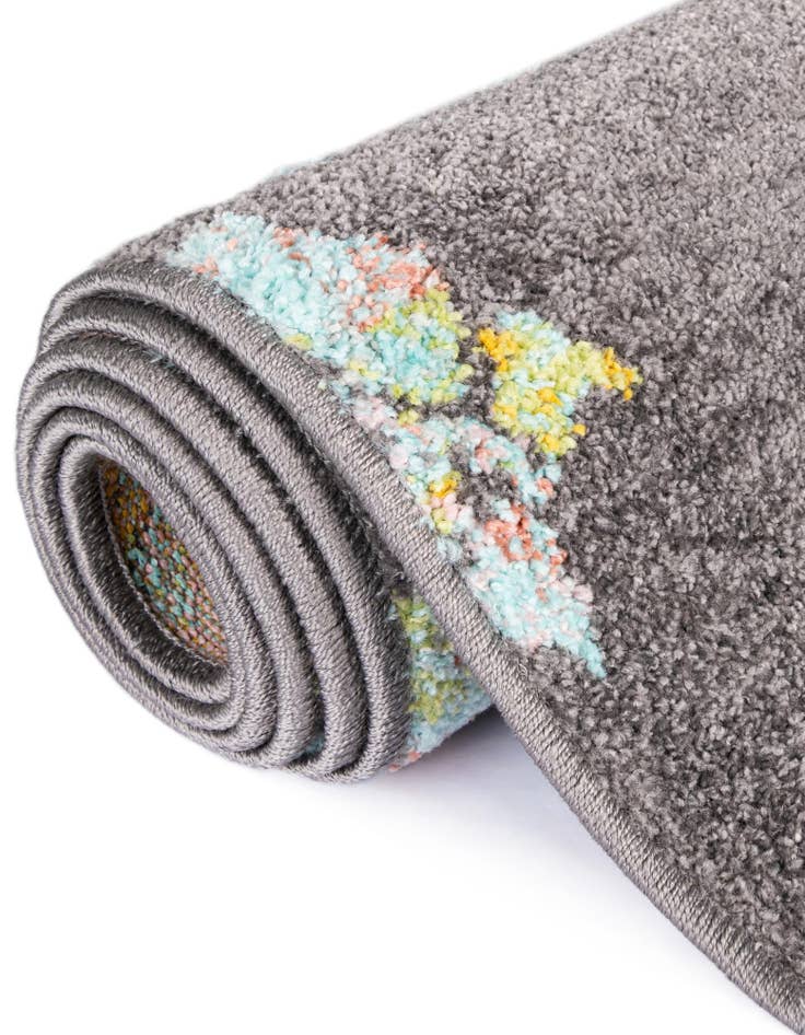 Detail image of  7' 10 x 7' 10 Whimsy Kids Round Rug