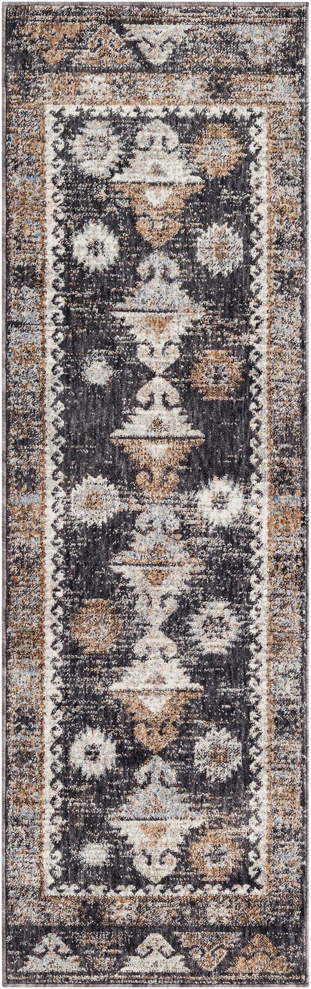  2' x 6' Eco Southwestern Runner Rug