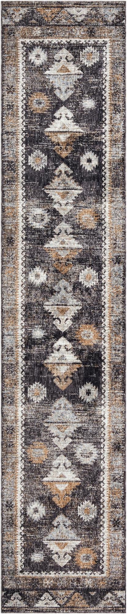  2' 7 x 12' Eco Southwestern Runner Rug