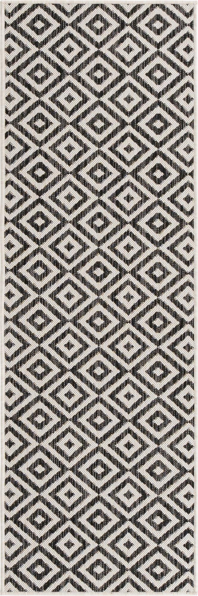  2' x 6'  Washable Jill Zarin Costa Rica Indoor / Outdoor Runner Rug