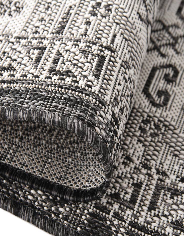 Detail image of  2' x 6'  Washable Aztec Indoor / Outdoor Runner Rug