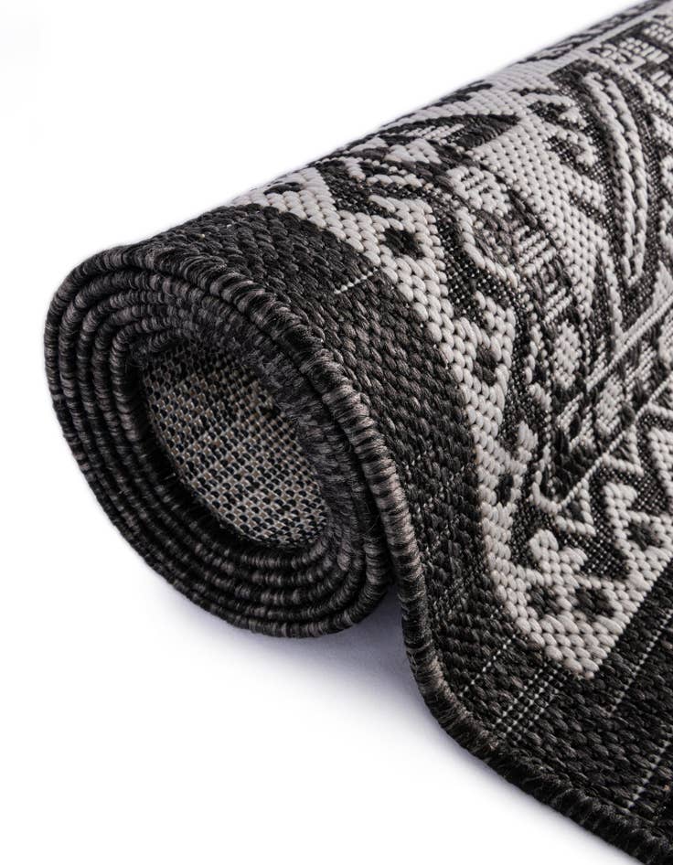 Detail image of  2' x 8'  Washable Aztec Indoor / Outdoor Runner Rug