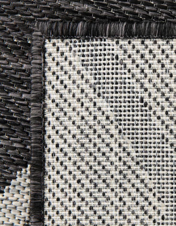 Detail image of  2' x 6'  Washable Botanical Indoor / Outdoor Runner Rug