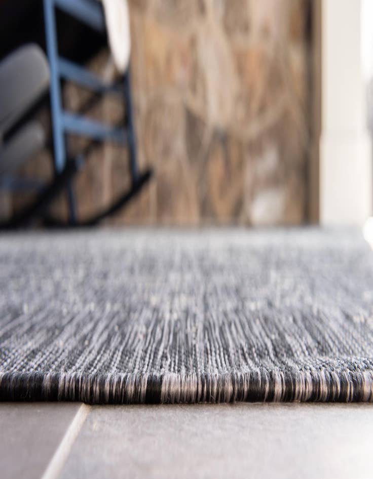 Detail image of  2' x 6'  Washable Modern Indoor / Outdoor Runner Rug