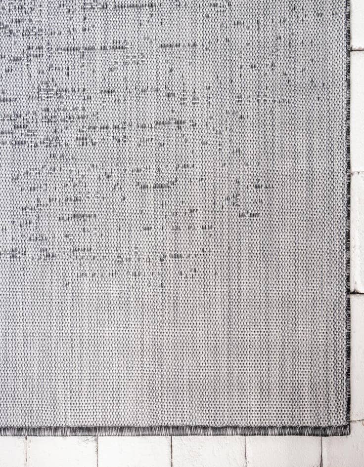 Detail image of  2' x 6'  Washable Modern Indoor / Outdoor Runner Rug