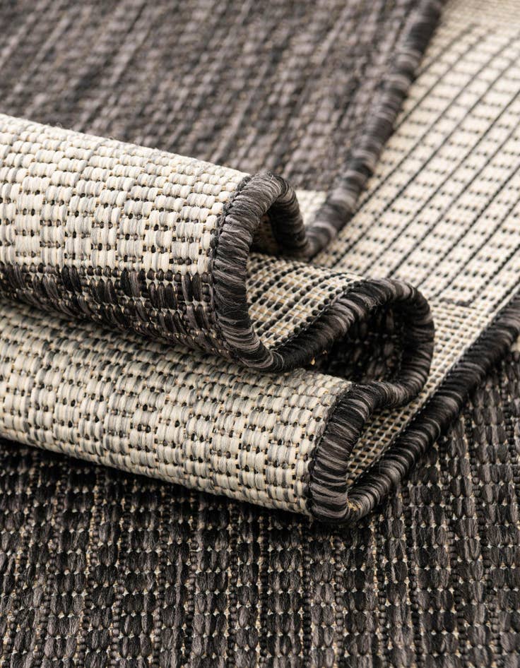 Detail image of  2' x 6'  Washable Ribbon Indoor / Outdoor Runner Rug