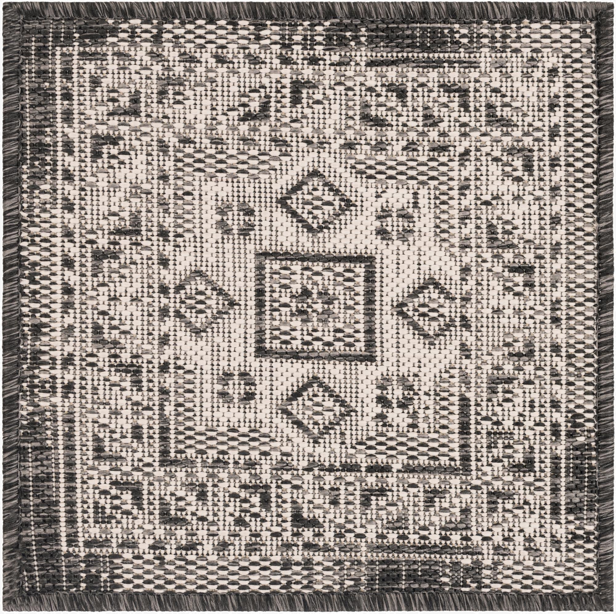  1' 4 x 1' 4  Washable Aztec Indoor / Outdoor Sample Rug