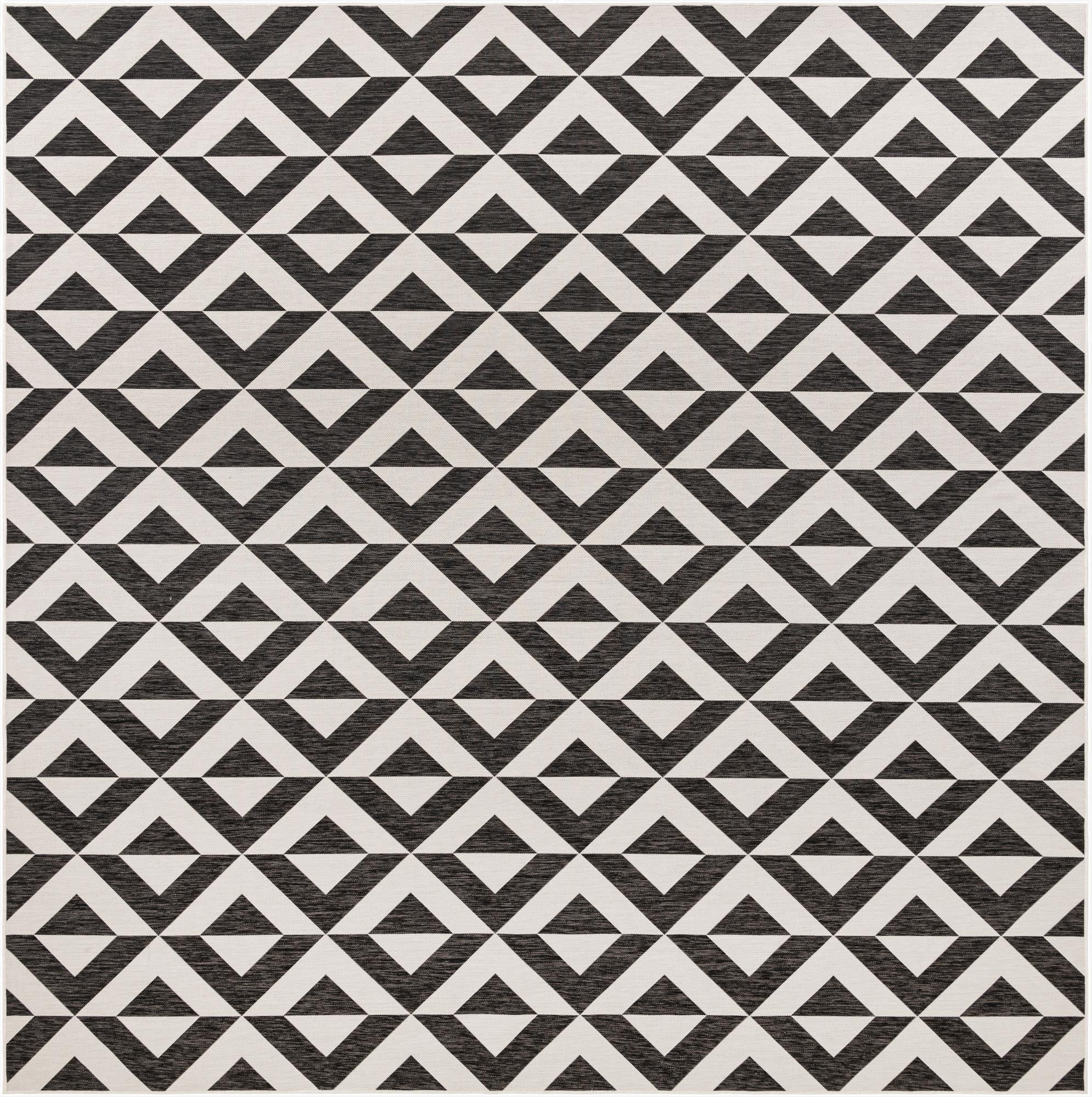  13' x 13'  Washable Jill Zarin Indoor / Outdoor Square Rug