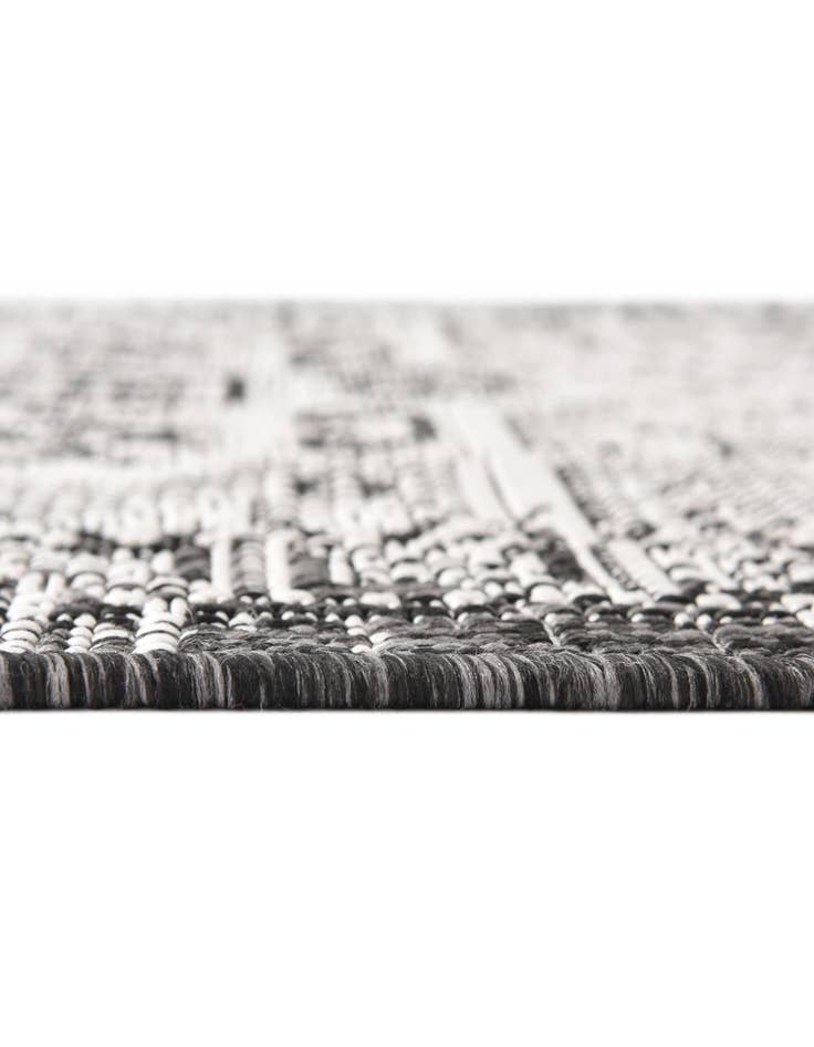 Detail image of  5' 3 x 5' 3  Washable Aztec Indoor / Outdoor Square Rug