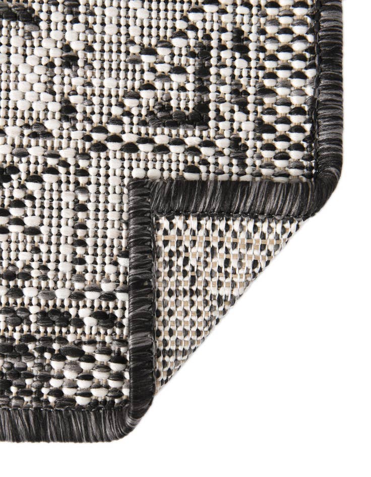 Detail image of  5' 3 x 5' 3  Washable Aztec Indoor / Outdoor Square Rug