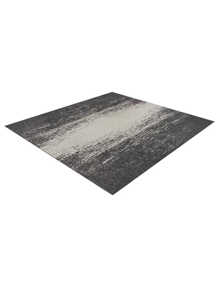 Detail image of  13' x 13'  Washable Modern Indoor / Outdoor Square Rug
