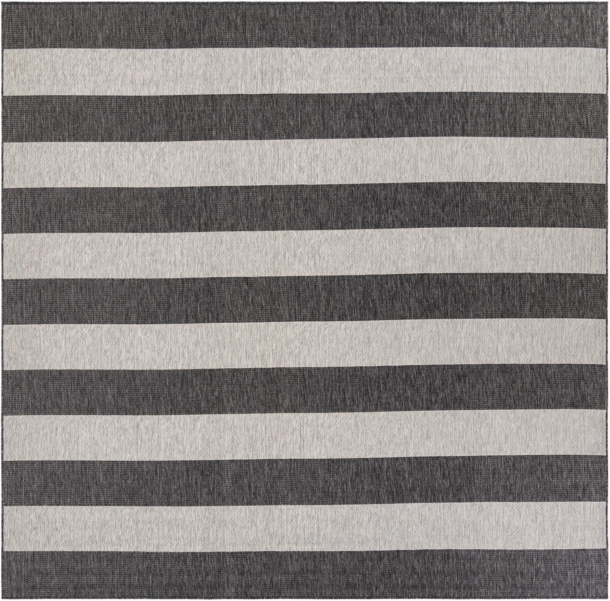 Primary image  10' x 10'  Washable Ribbon Indoor / Outdoor Square Rug