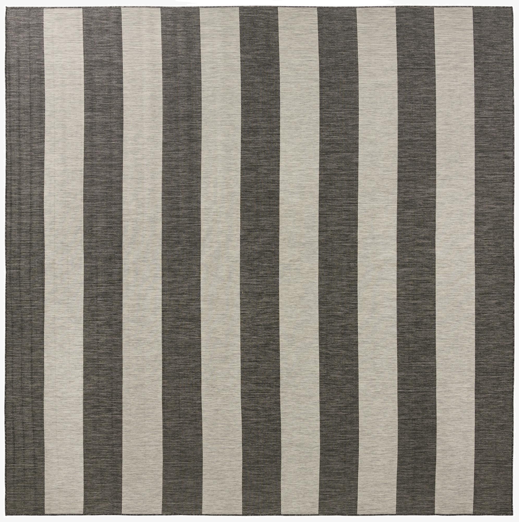  13' x 13'  Washable Ribbon Indoor / Outdoor Square Rug