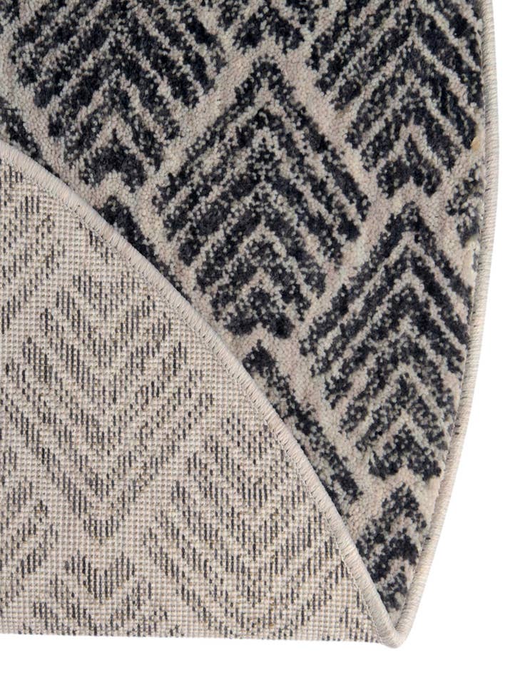 Detail image of  3' 3 x 3' 3 Eco Trellis Round Rug