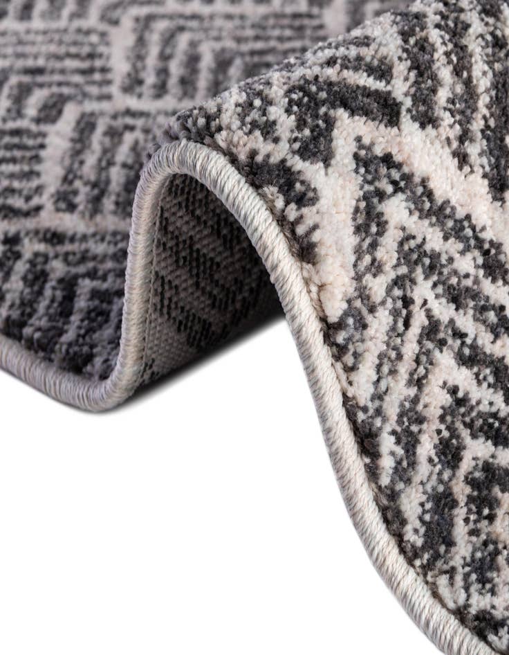 Detail image of  3' 3 x 3' 3 Eco Trellis Round Rug