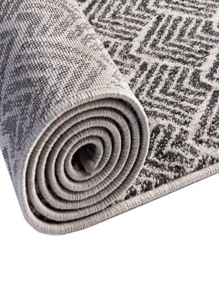 Detail image of  3' 3 x 3' 3 Eco Trellis Round Rug